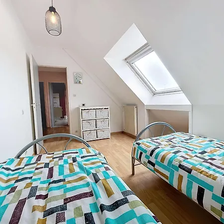 度假居 Maison A 500m De La Avec Jardin, 4 Chambres, Wi-fi Et Parking - 8 Couchages - Fr-1-361-539