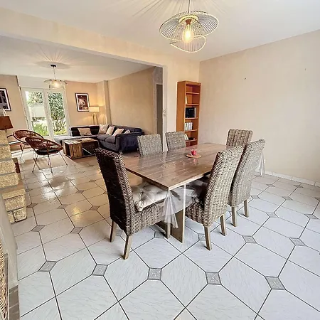 Maison A 500m De La Avec Jardin, 4 Chambres, Wi-fi Et Parking - 8 Couchages - Fr-1-361-539 度假居 滨海圣佩