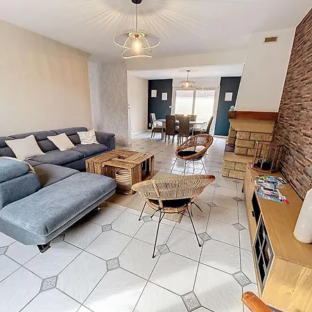 Maison A 500m De La Avec Jardin, 4 Chambres, Wi-fi Et Parking - 8 Couchages - Fr-1-361-539
