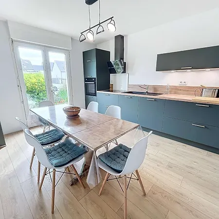 Tatil Evi Maison A 500m De La Avec Jardin, 4 Chambres, Wi-fi Et Parking - 8 Couchages - Fr-1-361-539