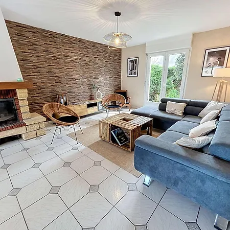 Maison A 500m De La Avec Jardin, 4 Chambres, Wi-fi Et Parking - 8 Couchages - Fr-1-361-539 度假居 *