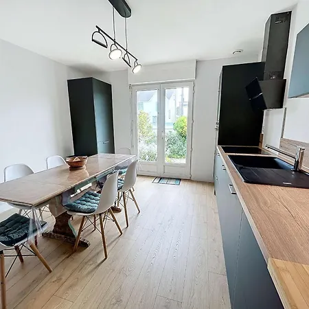 Maison A 500m De La Avec Jardin, 4 Chambres, Wi-fi Et Parking - 8 Couchages - Fr-1-361-539 Tatil Evi Saint-Pair-sur-Mer