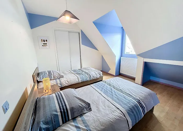 Σπίτι διακοπών Maison A 500m De La Avec Jardin, 4 Chambres, Wi-fi Et Parking - 8 Couchages - Fr-1-361-539 *